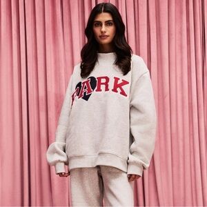PARKE Jean Heart Varsity Mockneck